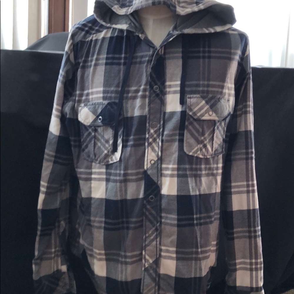 Ecoths hoodie / snap down
